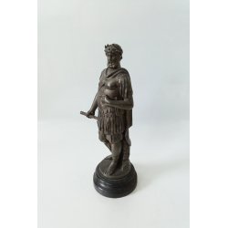 Art Deco figur i bronzeret metal