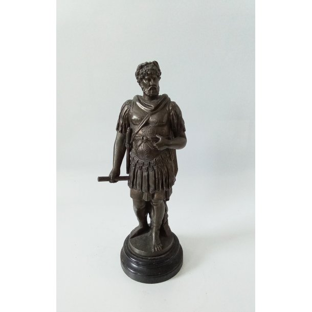 Art Deco figur i bronzeret metal