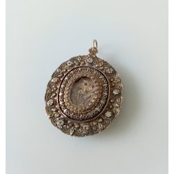 Antik Filippinsk Tambourine vedhng 