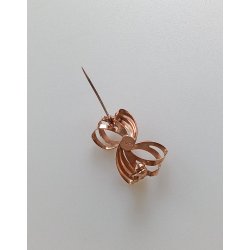 Hermann Siersbl 8 kt guld broche