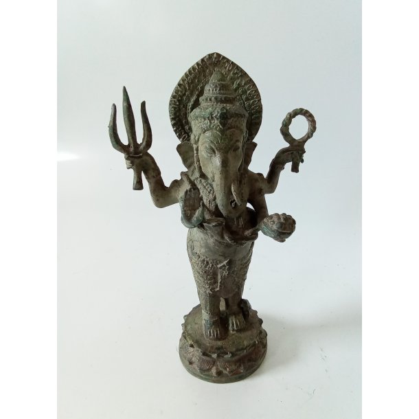 Ganesha statue i bronze 