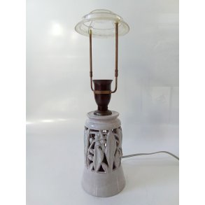 Vintage keramik bordlampe 