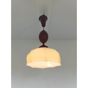 Art Deco glas pendel 