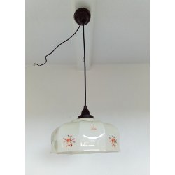 Art Deco glas pendel 