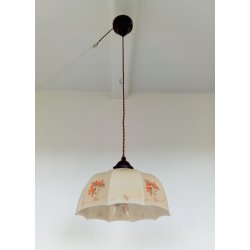 Art Deco glas pendel 