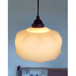 Art Deco glas pendel 