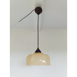 Art Deco glas pendel 