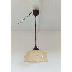 Art Deco glas pendel 