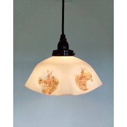 Art Deco glas pendel 