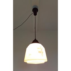 Art Deco glas pendel 