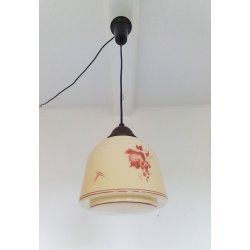 Art Deco glas pendel 