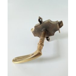 Antik lsekasse med drgreb 