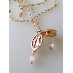 Sv. Christensen halskde i 14 karat guld 