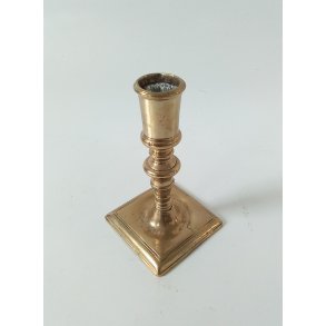 Barok lysestage i bronze 