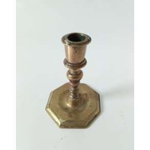 Barok lysestage i bronze 