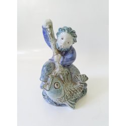 Gertrud Kudielka for L. Hjorth Bornholm figur Neptun No. 501