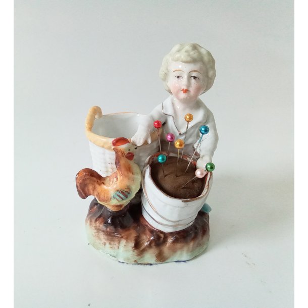 Victoriansk porceln figur / nlepude