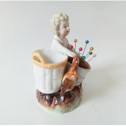 Victoriansk porceln figur / nlepude