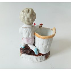 Victoriansk porceln figur / nlepude