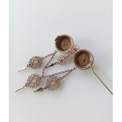 Art Nouveau Marius Hammer slv broche 