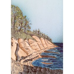 Allan Hytholm keramik relief 