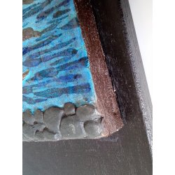 Allan Hytholm keramik relief 