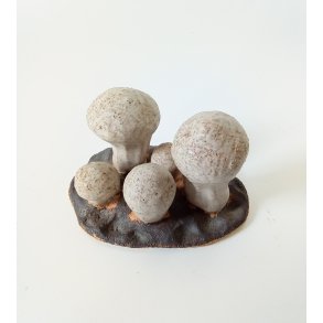 Retro svampe skulptur i keramik 