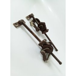 Antikke vindue bner / udskyder i bronze 