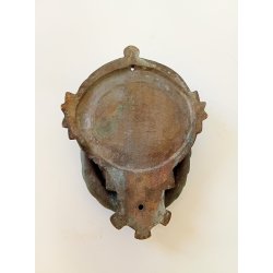 Antik fransk drhammer i bronze 