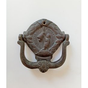 Gammel drhammer i messing 