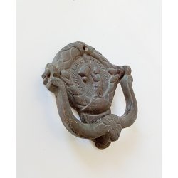 Gammel drhammer i messing 