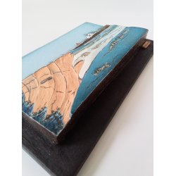 Allan Hytholm keramik relief 