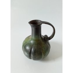 Art Deco kande i bronzeret metal 