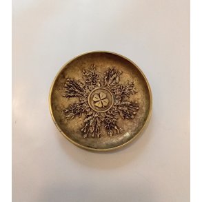 Vintage bronze sk�l 