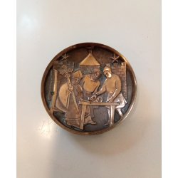 �del Malm Danmark bronze sk�l 