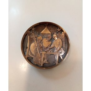 �del Malm Danmark bronze sk�l 