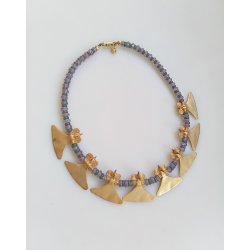 Joyeria Cano / Galeri Cano guld belagt halscollier 