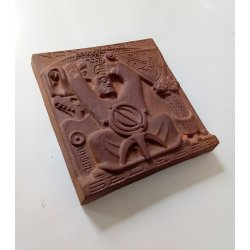 Retro keramik relief 