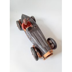 Vintage Bugatti race car model