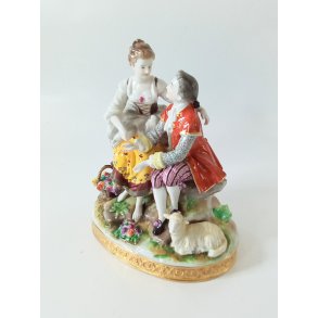 Wien, strig porceln figur 