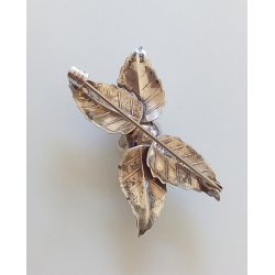 John Lauritzen broche i slv 