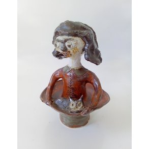 Anne og Peter Staugaard Bornholm keramik figur / skulptur 