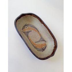 Helge og Rie Jacobsen keramik fad / skl