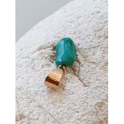 Guld vedhng med turkis, 585 BH