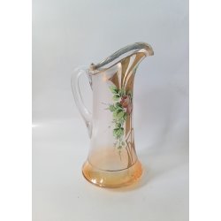 Art Nouveau glas kande 