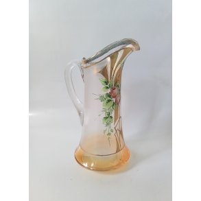 Art Nouveau glas kande 