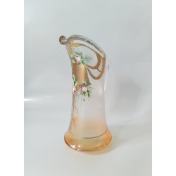 Art Nouveau glas kande 