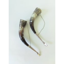 Vikinge inspireret drikkehorn