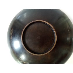 Just Andersen Denmark No. B 1773 stor bronze fad