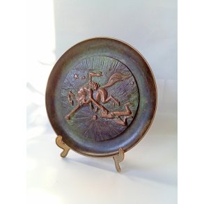 Tura Bronce Ildfast, M�nsterbesk bronze fad